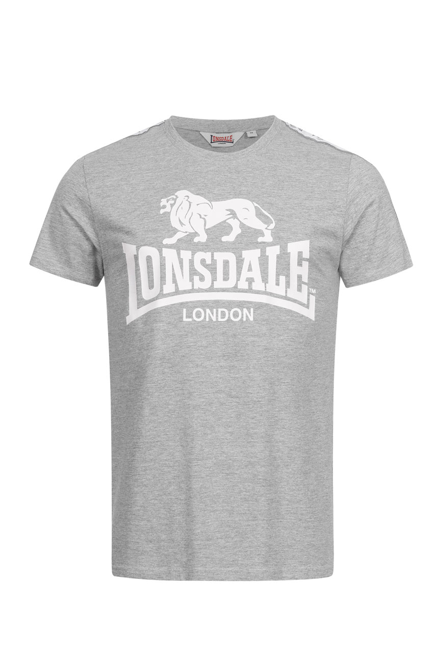 T-shirt LONSDALE LONDON SHEVIOCK szara