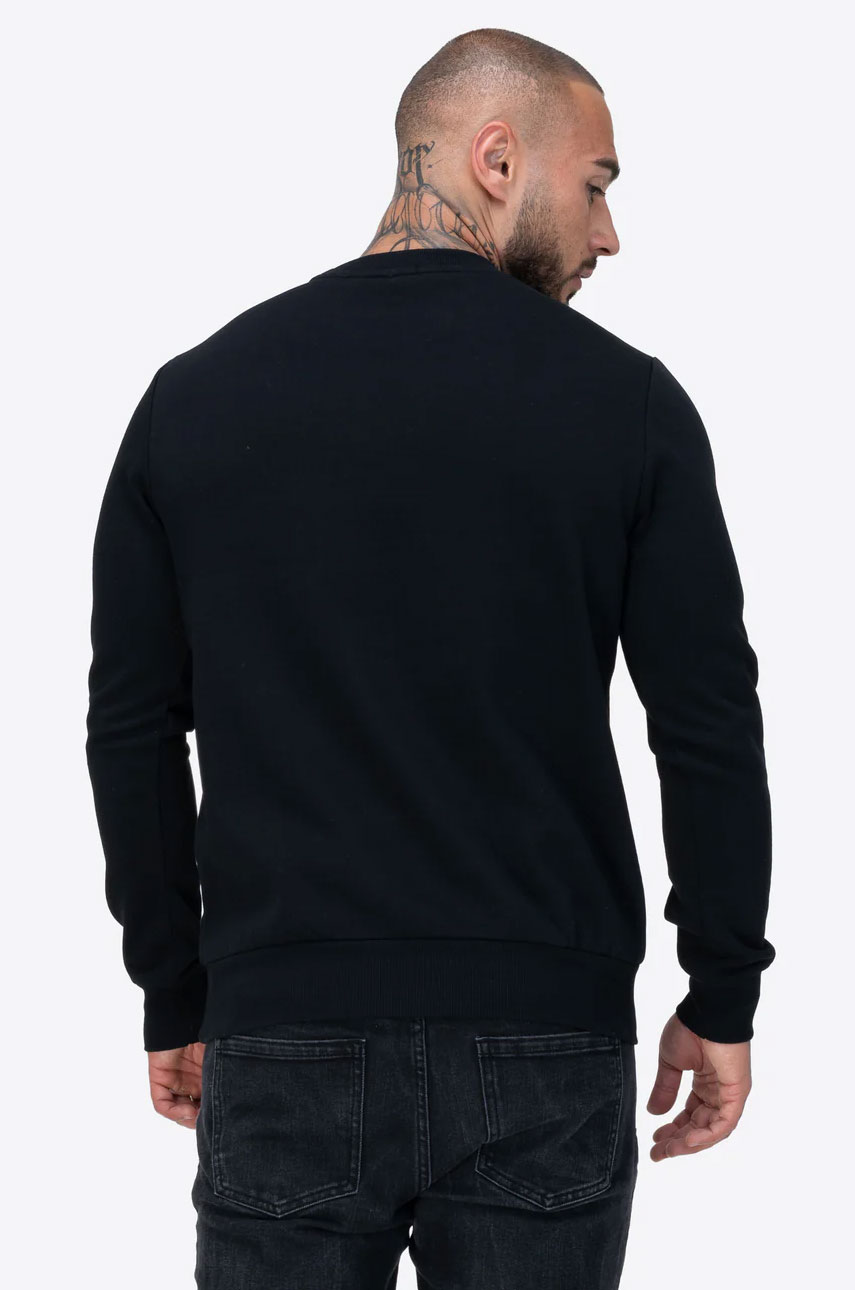 Bluza LONSDALE LONDON CREWNECK CLASSIC LL001 Czarna